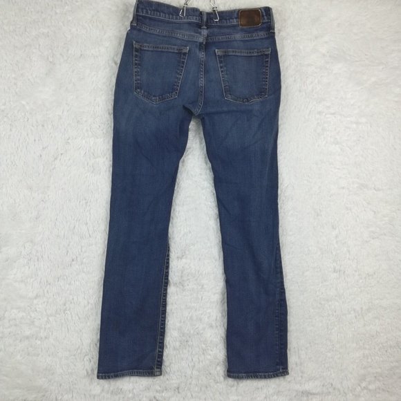 Abercrombie &‎ Fitch Mens Jeans Kennan Straight Blue Denim Medium Wash 30x32 - Picture 2 of 13